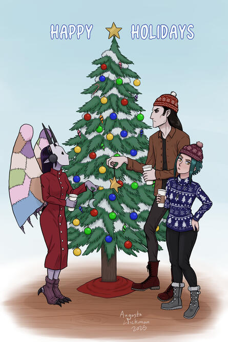 Ilworld holiday card 2025