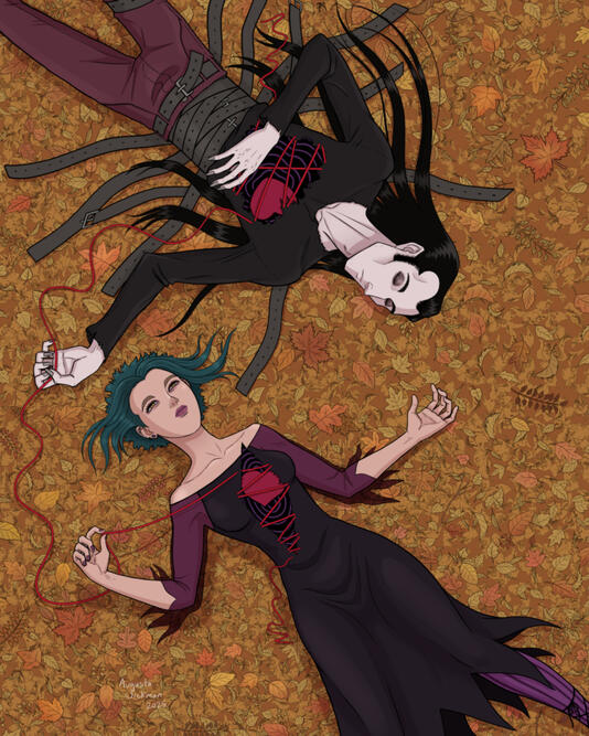 Stitched Together print