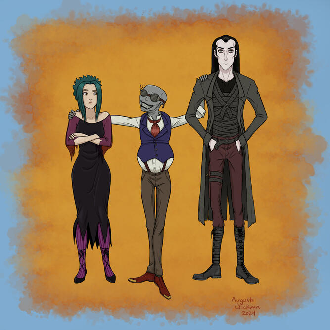 Isis, Nabu and Rahab Isis, Nabu and Rahab